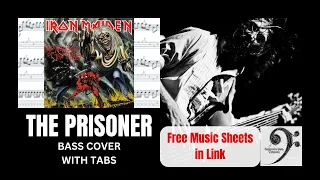 The Prisoner by Iron Maiden - Bass Cover (tablature & notation included)