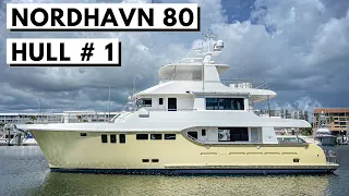 2021 NORDHAVN 80 Hull # 1 Explorer Яхт-тур / Экспедиция сафари-дальний крейсер