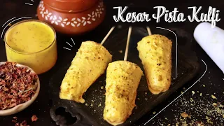 Kesar Pista Kulfi Recipe | Easy Kulfi Recipe