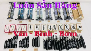 BÁO GIÁ ĐẦY ĐỦ CÁC LOẠI VAN SÚNG - BÌNH HƠI - BƠM SÚNG - QUÁ NHIỀU LOẠI ĐỂ CHỌN CHO NHỮNG AI CẦN