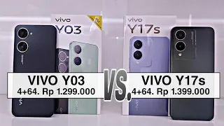 VIVO Y03 VS VIVO Y17s | Perbedaan Spesifikasi Dan Harga Vivo y17s vs Vivo y03