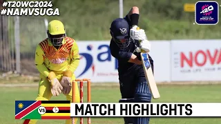 Namibia vs Uganda 3rd Warm-up Match Highlights | ICC T20 World Cup 2024 | NAM vs UGA Highlights 2024