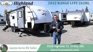 2022 Highland Ridge Open Range Lite 262RL - Layzee Acres RV Sales