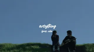 EVERYTHING || The Black Skirts || lyrics video (english sub)