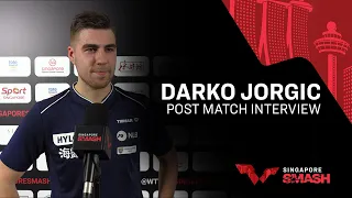 Darko Jorgic R32 Post Match Interview | Singapore Smash 2023