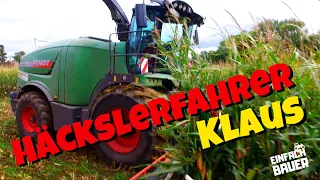 Häckslerfahrer Klaus - Einfach Bauer