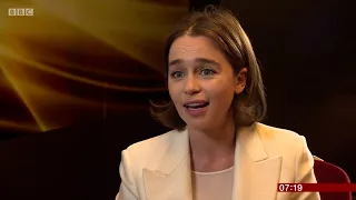 GOT Emilia Clarke talks about her campaign for improved treatment for young stroke patients