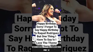 Happy Birthday To Raquel Rodriguez