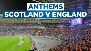 SPINE TINGLING National Anthems - SCOTLAND 1-3 ENGLAND - 150th Anniversary Heritage Match