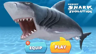 MEGALODON max level in Hungry Shark Evolution