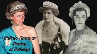 Historic Tiaras on Display at Sotheby's