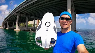 🐟 Using PowerRay UNDER WATER DRONE to explore Blue Heron Bridge Snorkel Trail and Epic Snorkeling 🐠