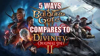 5 Ways Baldur's Gate 3 compares to Divinity: Original Sin 2
