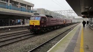 WCR 47812 & 57012 - 5Z47 With Assorted Coaches, Stafford 03/04/24.