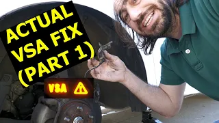 Accord VSA Actual Fix Part 1 Wheel Speed Sensors Replacement
