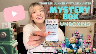 Opening A MYSTERY BOX From Misty @ Thrifter Junker Vintage Hunter. VINTAGE TOYS!