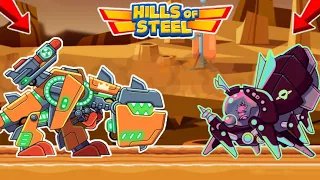 ИГРАЮ ЗА ЛЕГЕНДАРНОГО РЕКСА В НОВОМ РЕЖИМЕ БИТВА НА ТИТАНЕ! - ОБНОВЛЕНИЕ в Hills of Steel