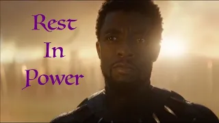 Chadwick Boseman Tribute - Legends Never Die Black Panther RIP