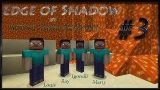 Minecraft 1.5.2 Edge of Shadow [Серия 3] "Колодец с безголовыми скелетами"