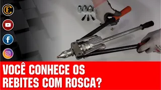 VOCÊ CONHECE OS REBITES COM ROSCA? SABE COMO USAR?