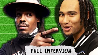 CJ Stroud & Cam Newton DEBATE who had the better ROOKIE SEASON?!? | Full Interview