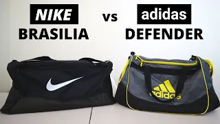 Best Gym Duffel Bag? Nike Brasilia Duffel Bag Review and Comparison vs Adidas Defender Duffel Bag