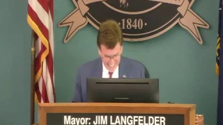 Springfield City Council Meeting August 20, 2019