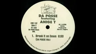 Da Posse - Break It On Down (da posse mix) Clubhouse records 1989