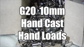 Glock 20 10mm Cast Lead Hand Loads