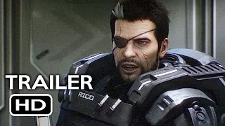 Starship Troopers: Traitor of Mars Official Trailer #1 (2017) Casper Van Dien Animated Movie HD