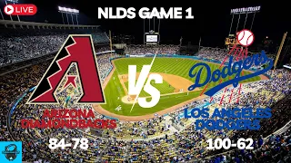 MLB Postseason NLDS: #6 Arizona Diamondbacks @ #2 Los Angeles Dodgers Game 1