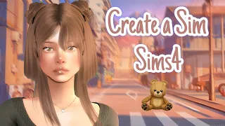 Create a Sim With Me 🤎🧸 | All CCs and TrayFiles