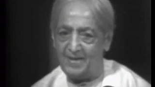 Thought is responsible for our confusion | J. Krishnamurti