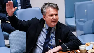 Watch this Ukrainian diplomat's powerful speech at the United Nations | "Pray for salvation"