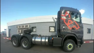 Scania S620V8 6×6 — полноприводный тягач для любых условий😍