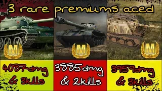 3 RARE PREMIUMS ACED feat. Type 59, T-34-3 & ISU-122S