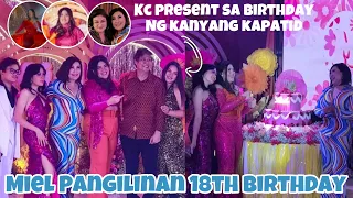 MIEL PANGILINAN 18TH BIRTHDAY 70’s VIBES ANAK NI SHARON CUNETA AT KIKO PANGILINAN