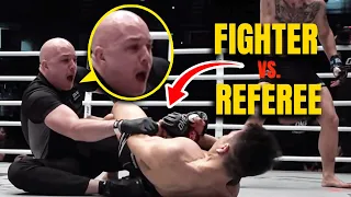 He LEG LOCKED The Referee 😱😂 Shinechagtga Zoltsetseg vs. Ma Jia Wen