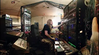 Venetian Snares creating "Traditional Synthesizer Music"