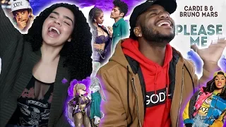 Cardi Gave Me A Speech Impediment | Cardi B & Bruno Mars - Please Me (Official Audio) [REACTION]