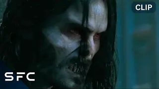 Morbius Scene | Morbius Attacks The Crew Member On The Ship | Jared Leto