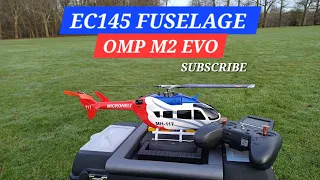 EC145 FUSELAGE WITH THE OMP M2EVO.