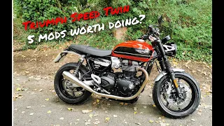 Triumph Speed Twin: 5 mods worth doing!