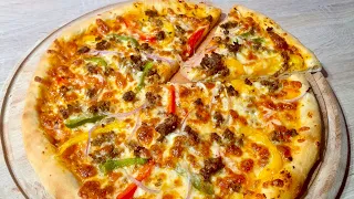 Recette de PIZZA 🍕 FACILE ET RAPIDE !