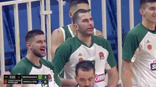 Panathinaikos BC OPAP - Anadolu Efes Istanbul 77-80 | Highlights EuroLeague | Round 8