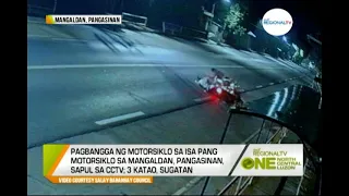 One North Central Luzon: Banggaan ng Motorsiklo, Nahuli-Cam!