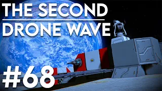 The second drone wave - Space Engineers solo survival #68