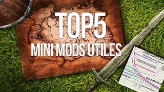 TOP 5 MODS Utiles - Skyrim (PS4/Xbox/PC)