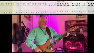 Deep Purple - Highway Star -  Bass cover with tabs