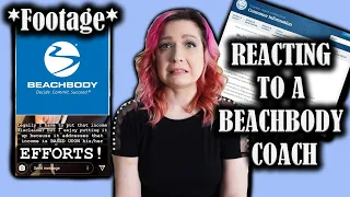 Anti MLM: Reacting to a Beachbody coach (with FOOTAGE)